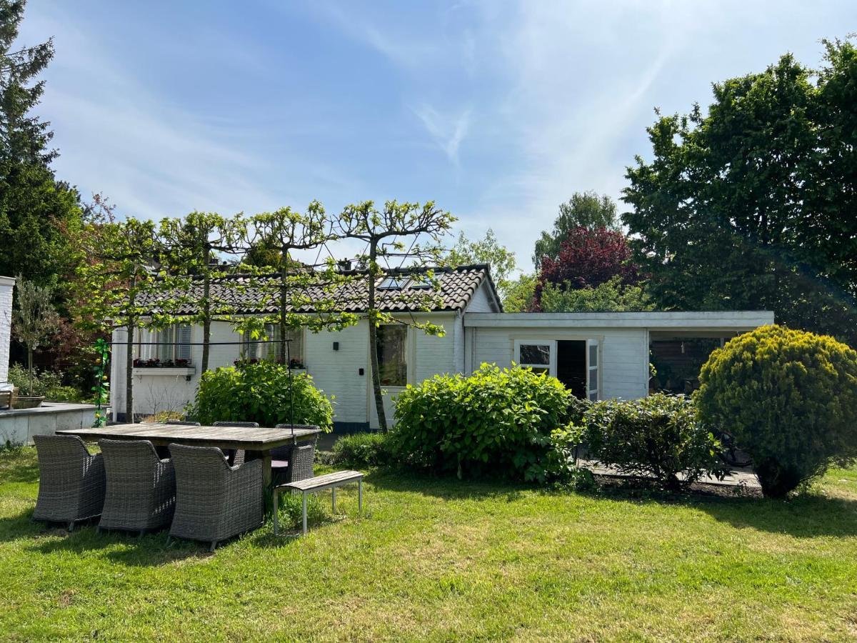 Tiny House In Tuin Van De Statige Villa Mariahof Dordrecht Eksteriør billede